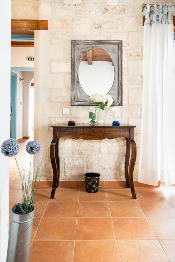 Beachfront Villa Turquoise With Private Pool, Bbq And Ping Pong Table Chania  Exterior foto
